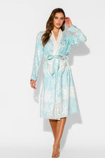 Printed Long Robe