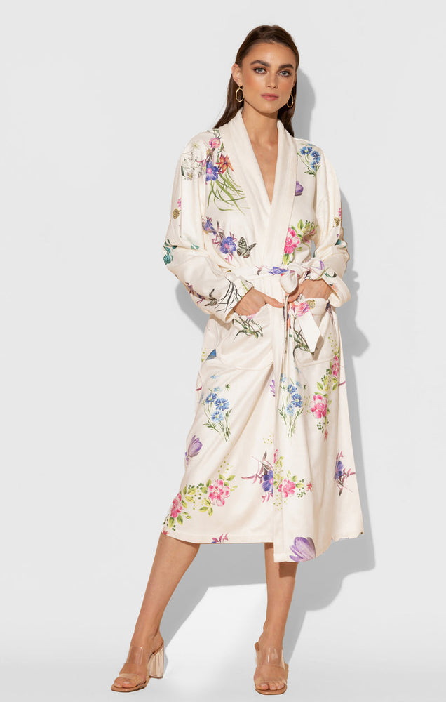 Printed Long Robe