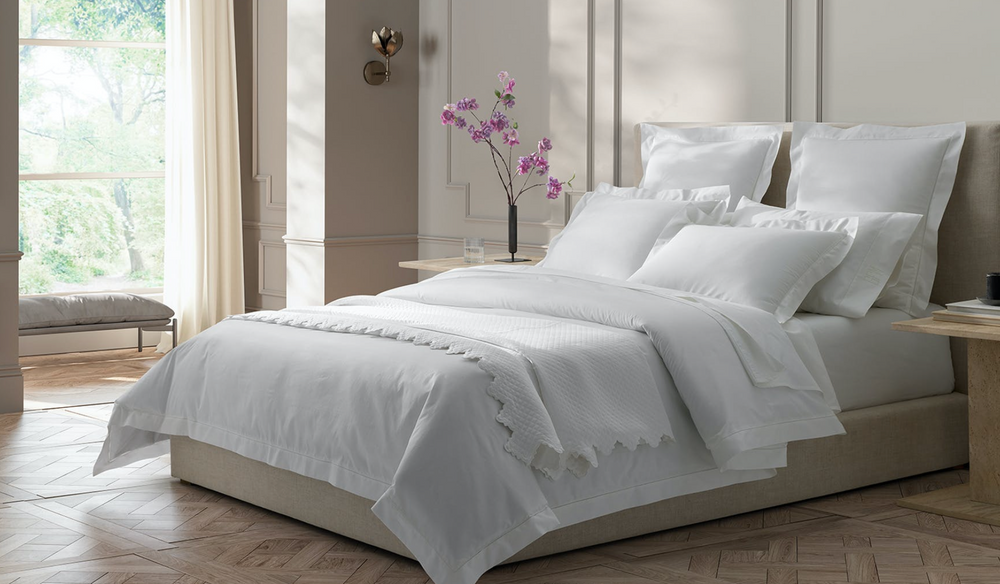 Milano Hemstitch Flat Sheet