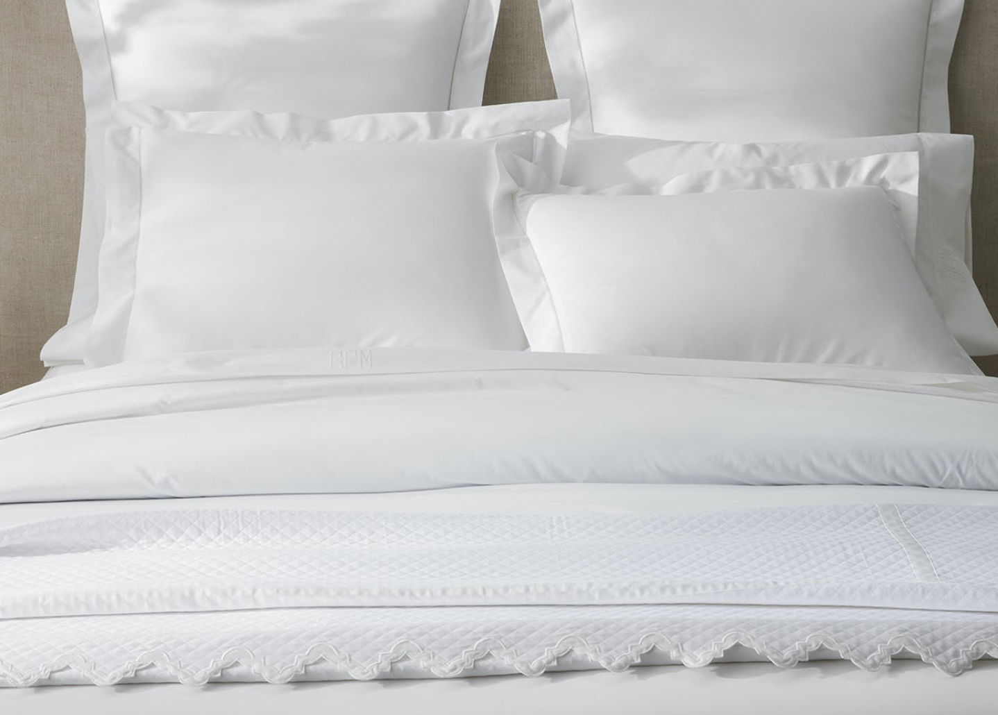 Matouk Milano Hemstitch Flat Sheet - Thumbnail 3