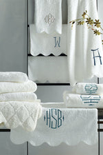 Cairo Scallop Guest Towel