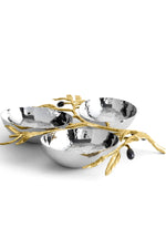 Michael Aram | Olive Branch Triple Dish | Gattles