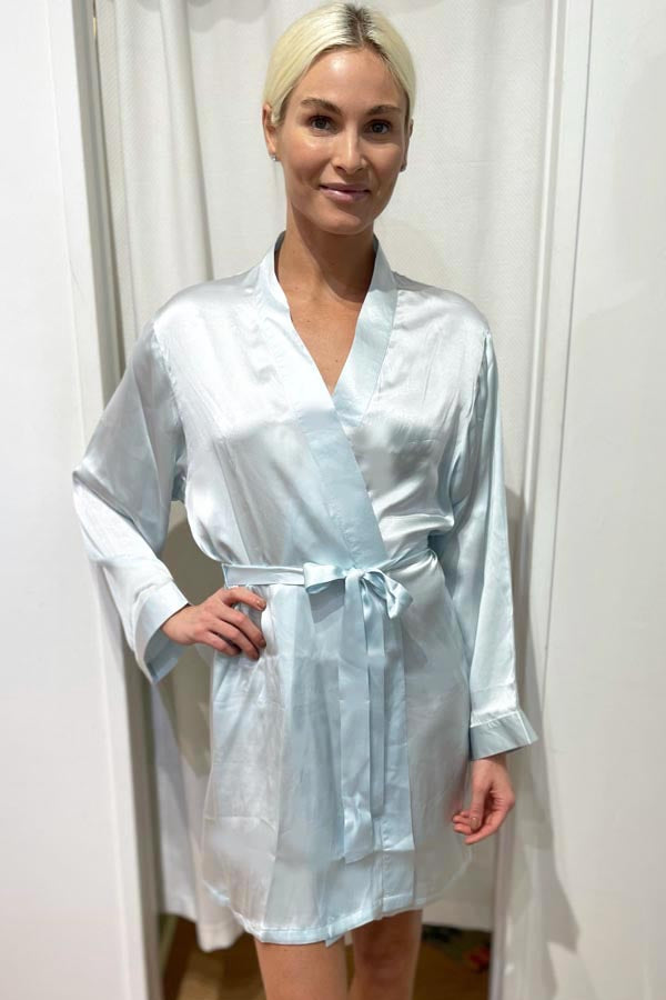 Short Silk Kimono