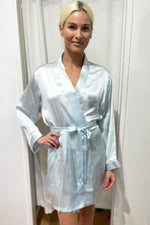 Short Silk Kimono