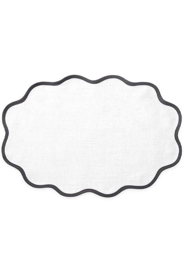 Scallop Casual Couture Placemat Set of 4
