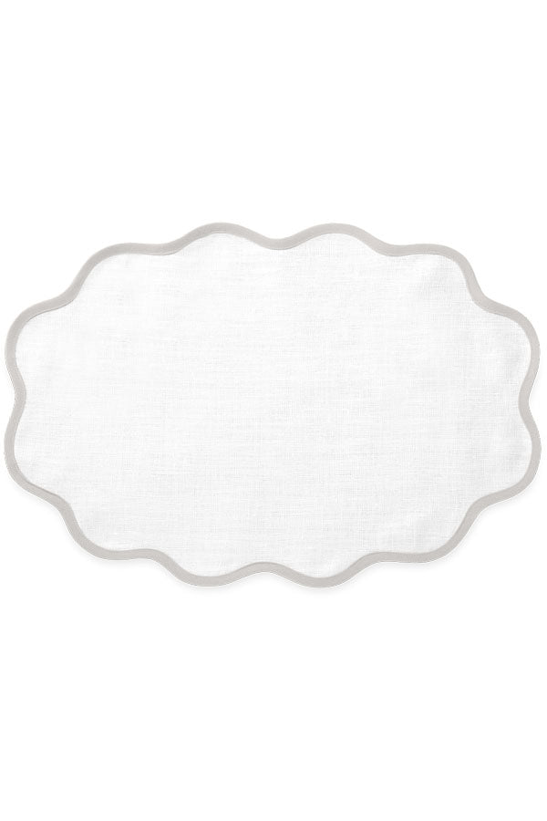 Scallop Casual Couture Placemat Set of 4