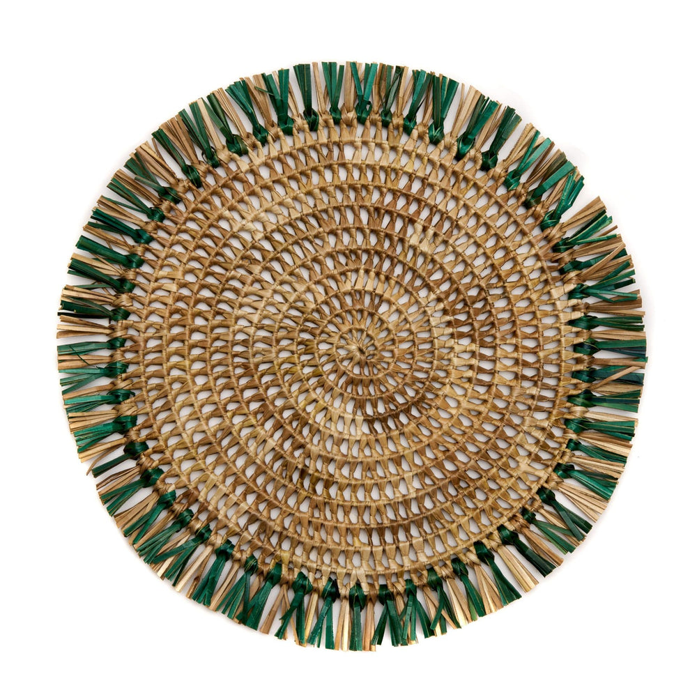 Fringe Raffia Placemat