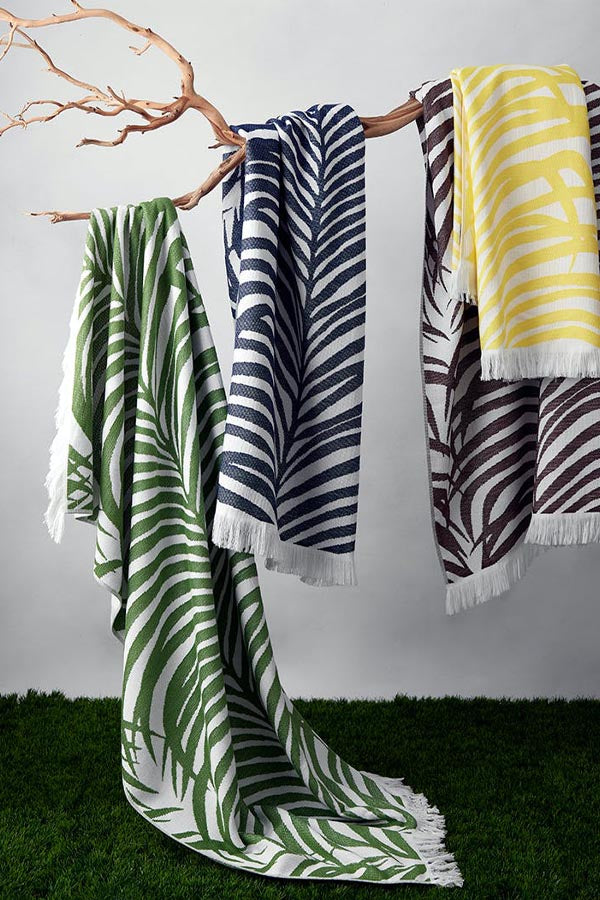 Zebra Palm Beach Towel