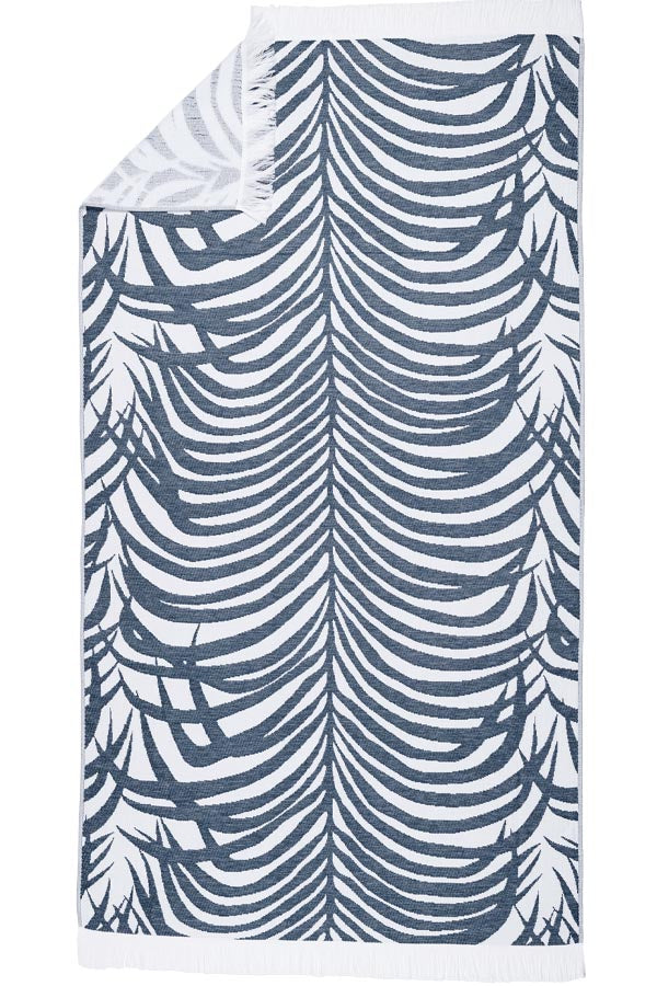 Zebra Palm Beach Towel