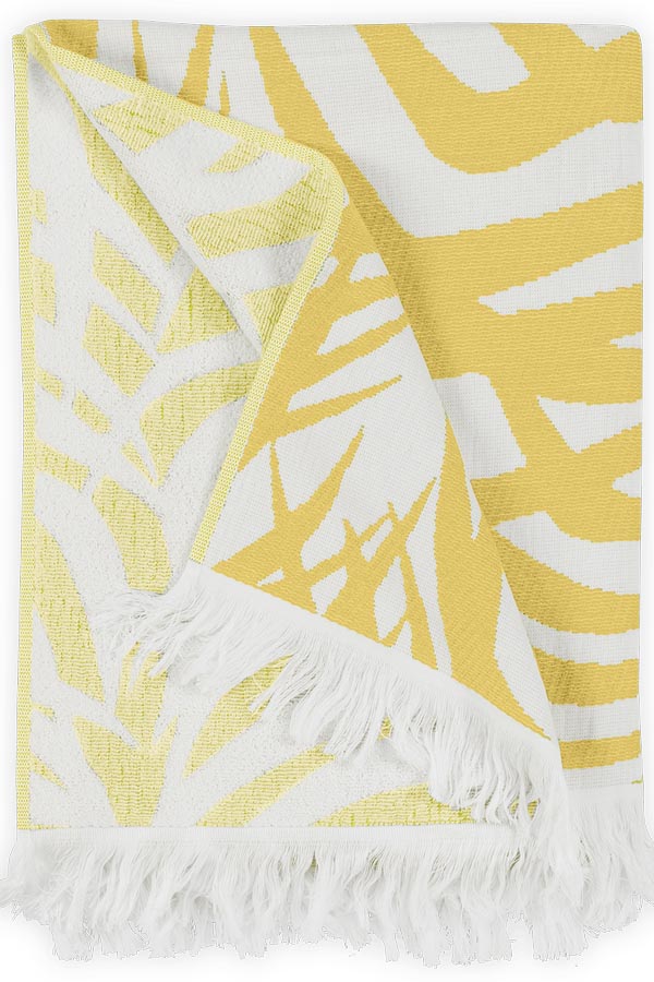 Zebra Palm Beach Towel