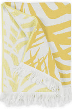 Zebra Palm Beach Towel