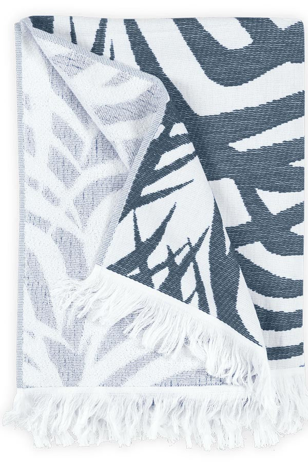 Zebra Palm Beach Towel