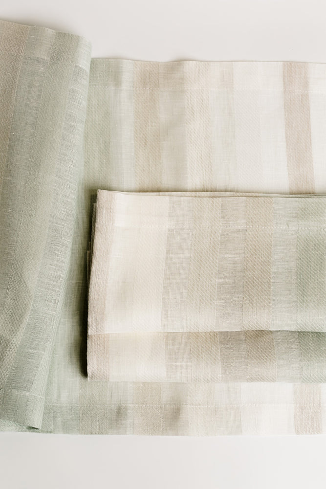 Gradient Stripe Napkin-Set of 4
